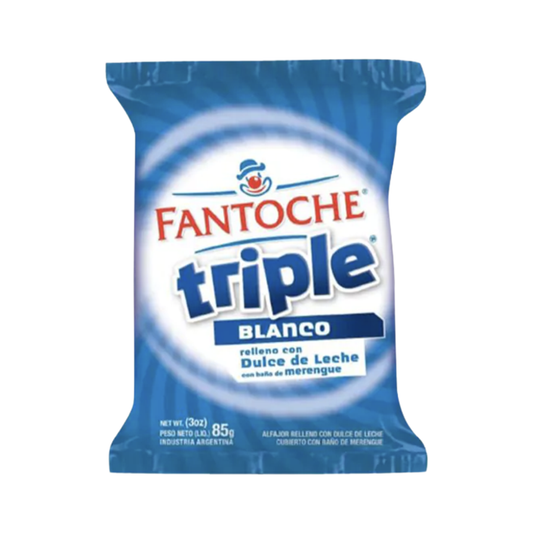 FANTOCHE Triple Blanco I Alfajor