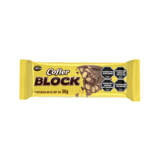 COFLER Block I Milk Chocolate Peanut Block