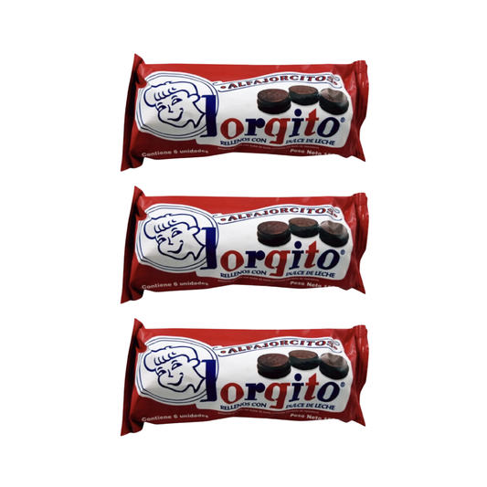 JORGITO Mini Rojo I Alfajor I x3